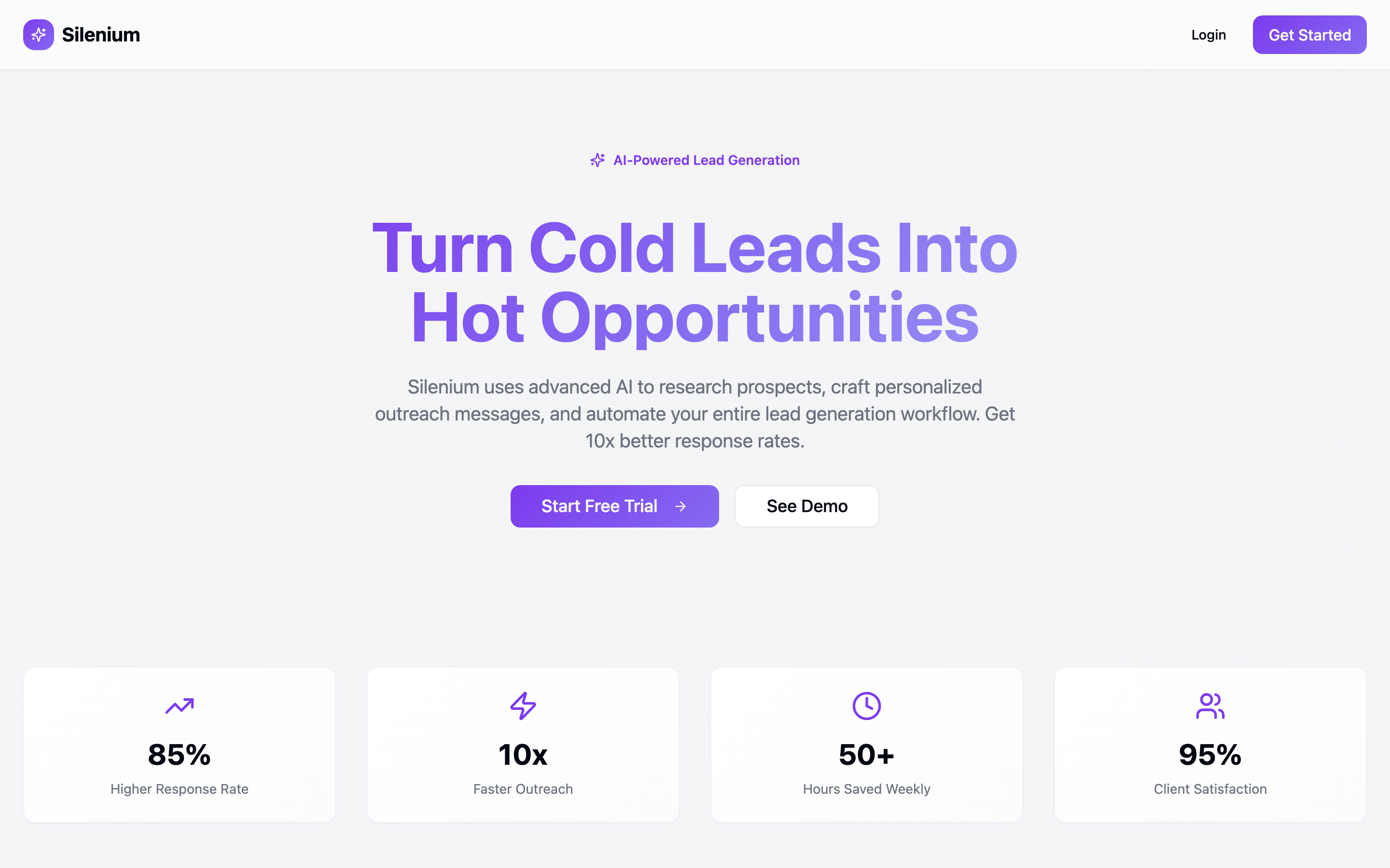 Silenium — AI lead generation